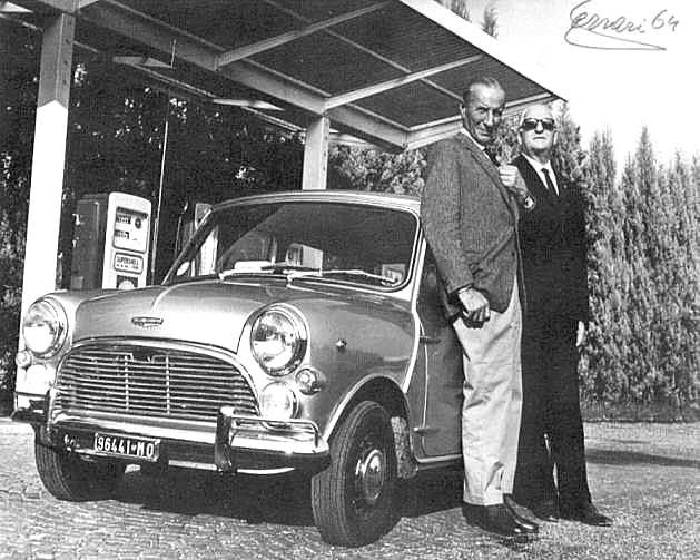 Enzo Ferrari with Downton Mini